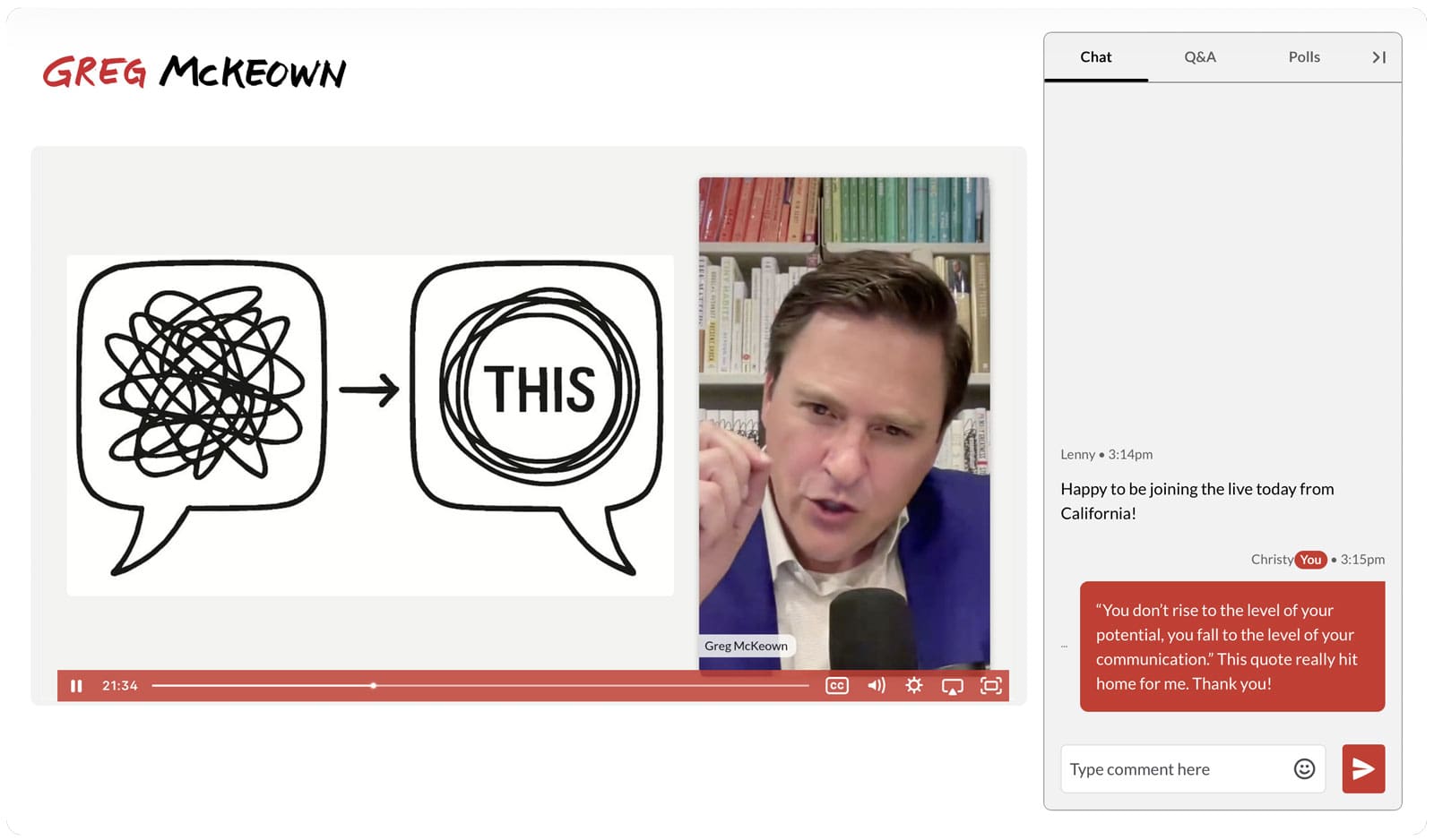 Essentialism Academy Live Access