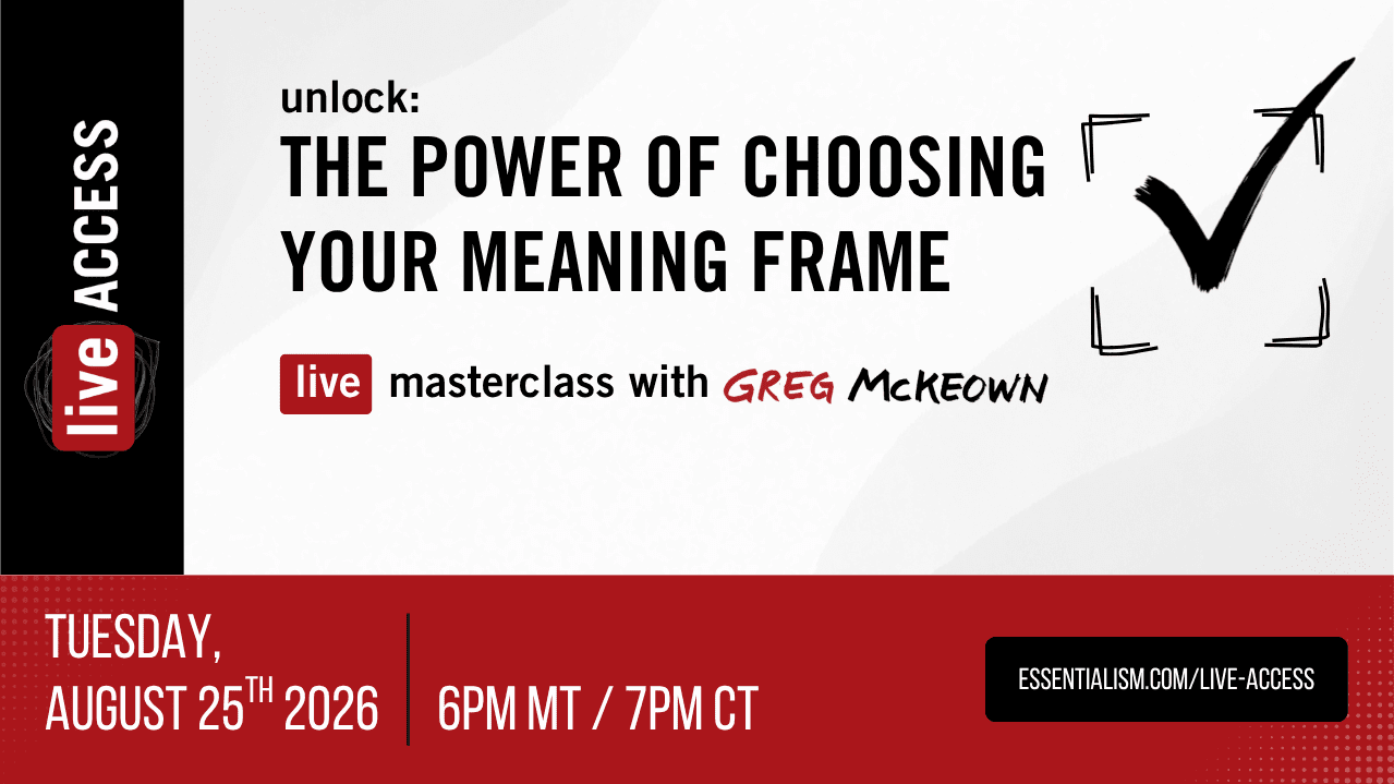 Unlock: The Power of Choosing Your Meaning Frame
